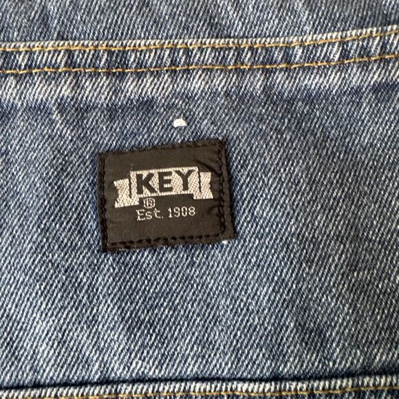 KEY 155.45 Dungaree Carpenter Jean Shorts size 36 Men’s Jorts (Measures 33”)‎ - Picture 4 of 9